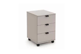 zásuvkový kontejner Cremona se třemi  zásuvkami - béžová Pískový