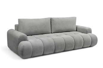 Pohovka Lutario s funkciou spánku - šedá plecionka hydrofobowa Venice 2023