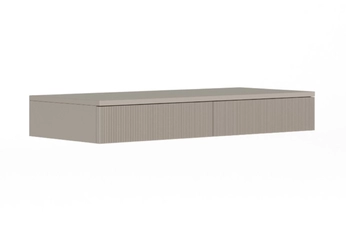 Toaletný stolík závesná Nubo 97 cm - kašmír 