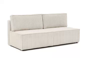 Pohovka Solvero rozkládací - světlý béžová plusz Tilia 01