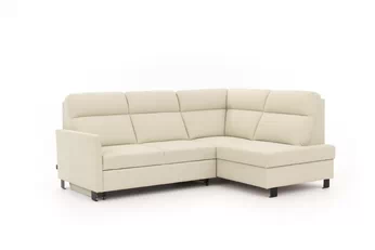 Rohová sedací souprava Loario L pravá z waskim bokiem - béžová Pletenina snadno čistitelný Horton 204-11