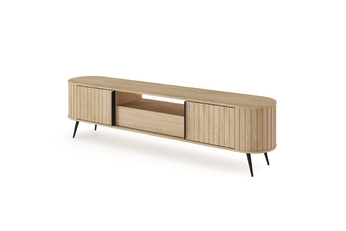 TV stolík Luvio 196 cm so zásuvkou - dub cremona