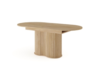 Rozkladací stôl Luvio 180-220x90 cm - dub cremona