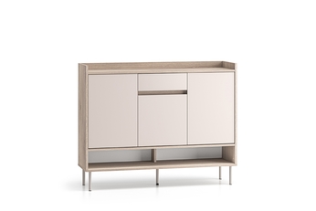 Botník Tivano 02 120 cm - kašmír / dub cremona