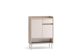 skříňka na boty Voco 03 70 cm - kašmír / dub cremona