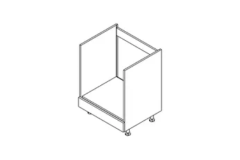 skříňka kuchyňská spodní KAMMONO OS DP60 pro zabudowy plyty grzewczej i piekarnika