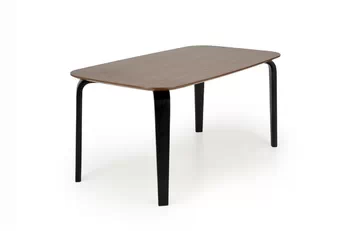 Stůl Norello 160x90 cm - ořech / černá