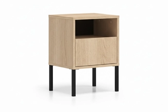 Nočný Stolík Harmona 40 cm z szuflada - Dub lindberg