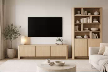 Komplet nábytku pro obývacího pokoje Sorrenti II - dub vicenza