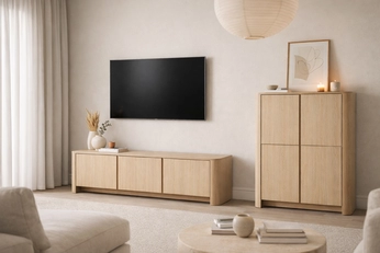 Komplet nábytku pro obývacího pokoje Sorrenti III - dub vicenza