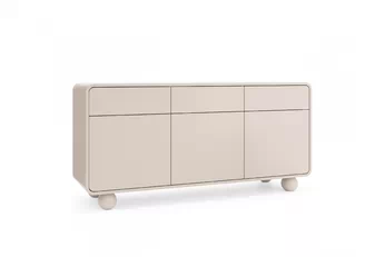 Komoda Vellino 160 cm se zásuvkami - kašmír