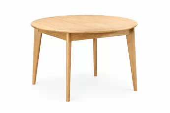 Stôl okragly Zoreli 120-200x120 cm rozkladany - Dub prírodné