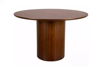 Stôl okragly Vensaro 120 cm - Tmavý orech