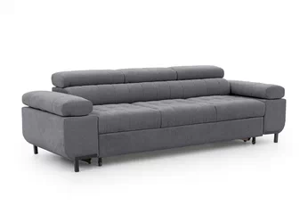 Pohovka trojmiestna Tyrion s funkciou spánku - šedý šenil Vibe 95