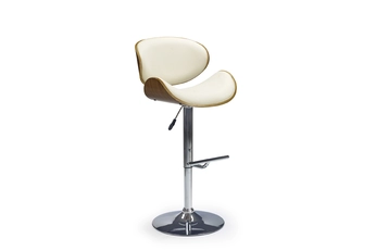 H44 Barová stolička Orech/Krémový