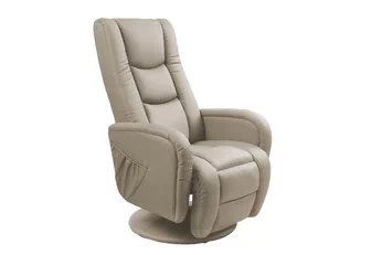 pulsar recliner s masážní funkcí cappuccino