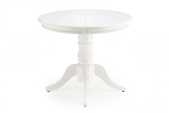 http://Stůl%20okragly%20William%20rozkladany%2090-124x90%20cm%20-%20bílá