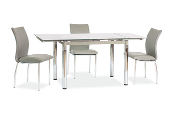 Stôl GD018 šedý 110(170)x74 