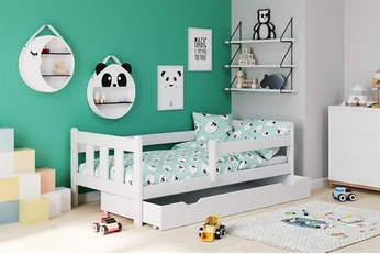 Detská posteľ so zásuvkou Marinella 80x160 - biela