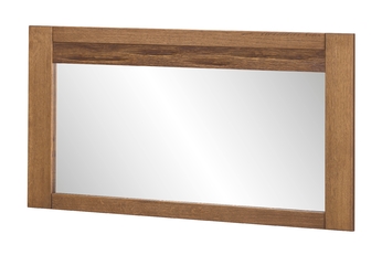 Zrcadlo v dřevěném rámu Velvet 80 - Dub rustical
