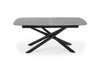 stôl rozkládací Capello - tmavý popol / Čierny