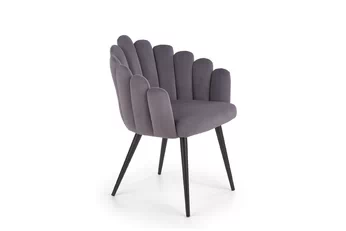 židle K410 - popelavá velvet