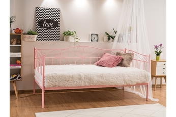 Klasická posteľ pre tínedžerov Birma 90x200 - ružová