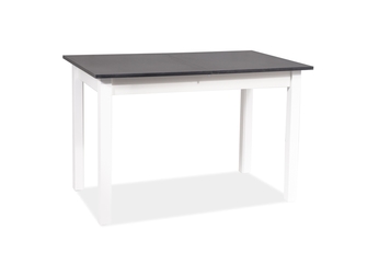 Stôl HORACY Antracytová / biely MAT 100(140)x60 