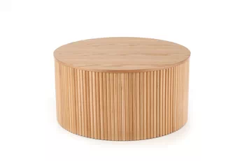 Stolík kawowy okragly Tamis 80 cm - prírodné