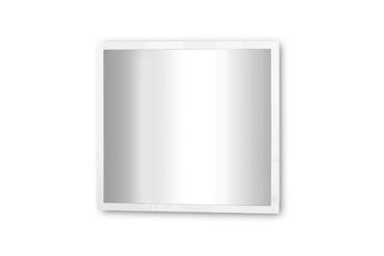 Moderné zrkadlo do predsiene Elif 8 Vysoko lesklá biela