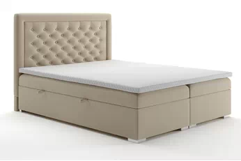 Boxspring posteľ z pojemnikami Ofelia 140x200 