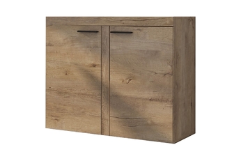 Komoda pro obývacího pokoje Luiza 2F - 92 cm - dub lefkas