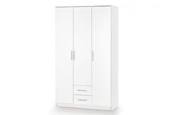 skříň otvírána Lima S-3 - 120 cm - bílá