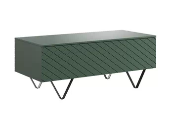 stolek kawowy Scalia 120 2K s úložným prostorem - labrador mat / černé nožičky - Limitowana oferta