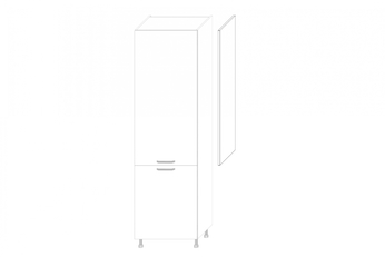 Bok nakladany KAMMONO F výš. 128cm do Skrinky slupka