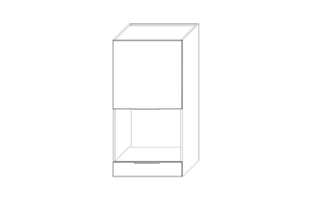 Skrinka Kuchynská závesná KAMMONO K2 NWPKD60.1SS/61 nad zmywarke do riadu kompaktowego piekarnika