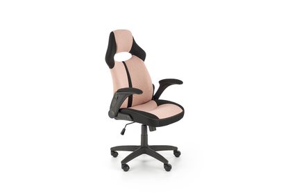 Kancelárska stolička BLOOM - ružová / čierna