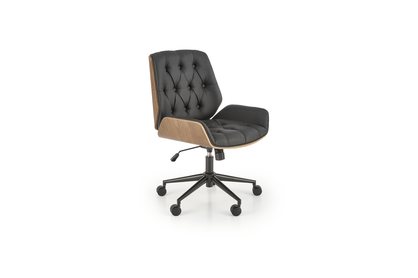 Kancelárska stolička Gavin - orech / čierna