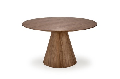 Okrúhly jedálenský stôl Henderson 136 cm - orech