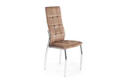 K416 Židle béžový velvet (1p=4szt)