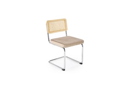 K504 Židle béžový / přírodní