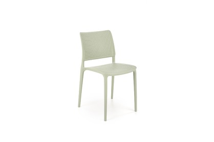 Stohovateľná jedálenská stolička K514 - svetlozelená