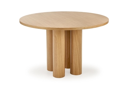 Okrúhly stôl Gravon 120 cm - prírodný dub