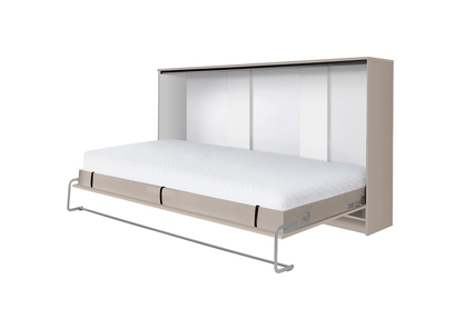 Sklápacia posteľ horizontálny 90x200 Basic New Elegance - congo / kašmír