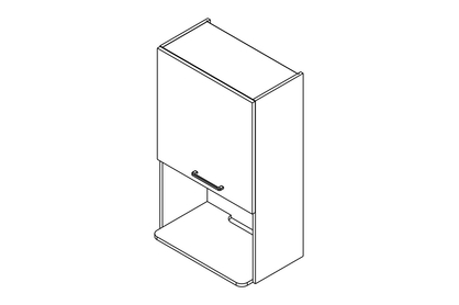 KAMMONO M4 WM60.1/10 - závesná skrinka na vstavanú mikrovlnku