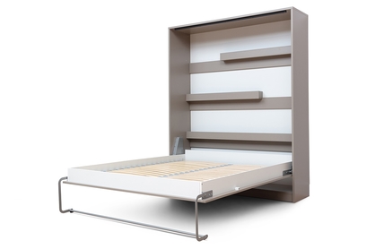Sklápacia posteľ vertikálny Modern 160x200 - congo / kašmír