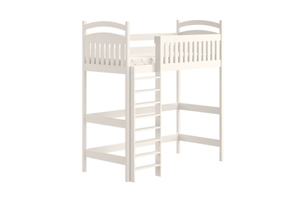 Dětská postel vyvýšená Amely ZP 006 - Barva Bílý, rozměr 80x160
