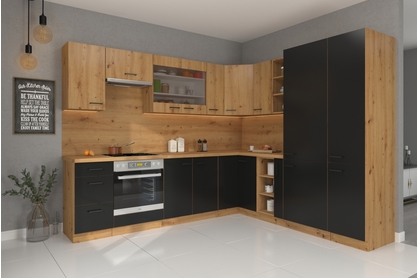 Kuchyně Emirel - Komplet 2,7x2,35 m - Komplet kuchyňského nábytku