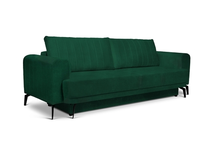 Canapea cu funcție de dormit Luzano- verde Monolith 37