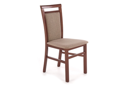 dřevěna židle Erota s čalouněným sedákem - Inari 23 / Tmavý Ořech